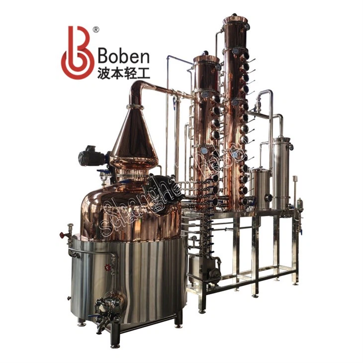 Alcohols Distiller Copper Distillery Equipment
