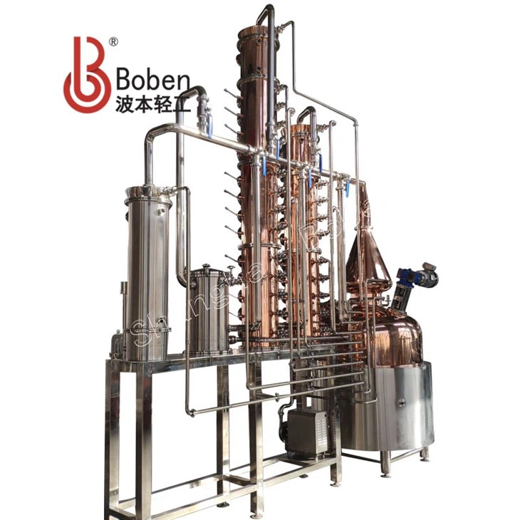 Alcohols Distiller Copper Distillery Equipment