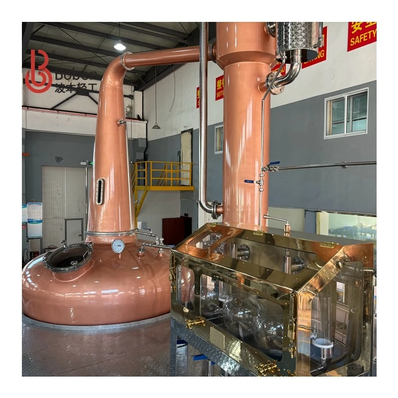 Twin Copper Pot Still For Whisky Whiskey Distillation Pot Stills