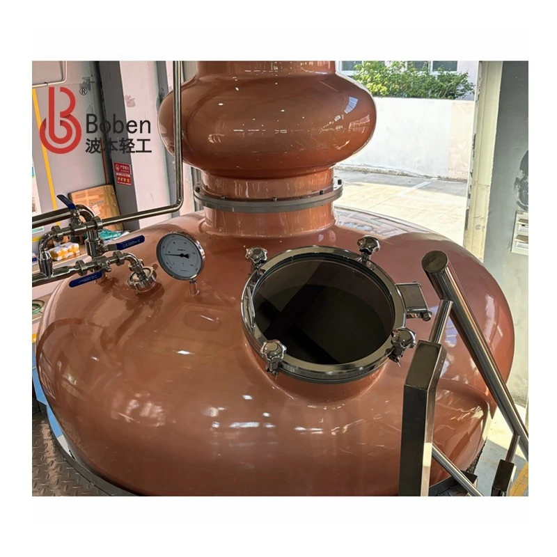Twin Copper Pot Still For Whisky Whiskey Distillation Pot Stills