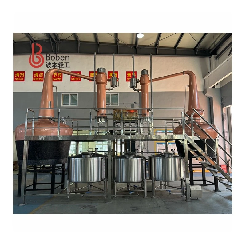 Twin Copper Pot Still For Whisky Whiskey Distillation Pot Stills